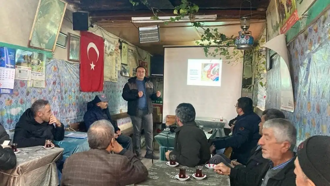 Beyşehir'de çiftçilere besicilik eğitimi verildi