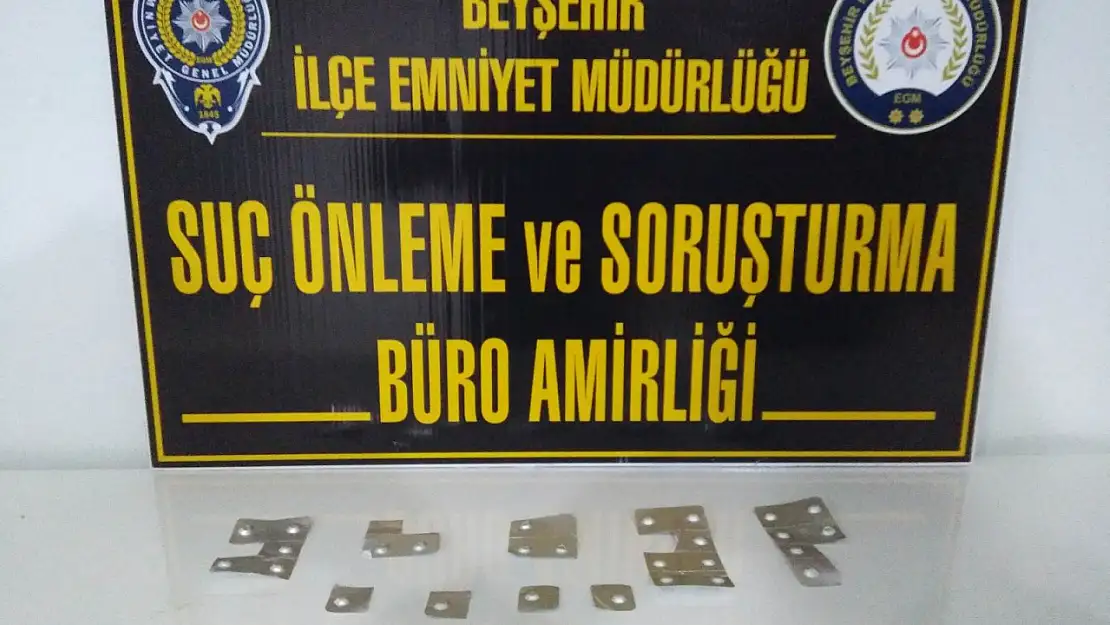 Beyşehir'de uyuşturucu ticareti yapan şahıs tutuklandı