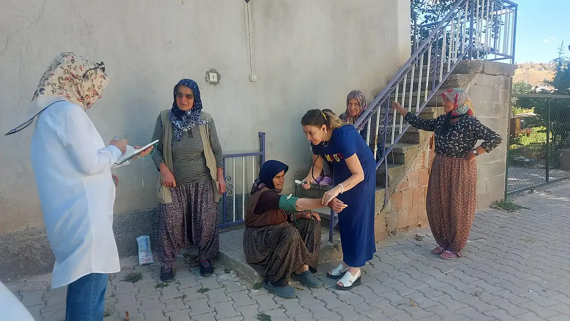 Beyşehir'de mobil sağlık taraması