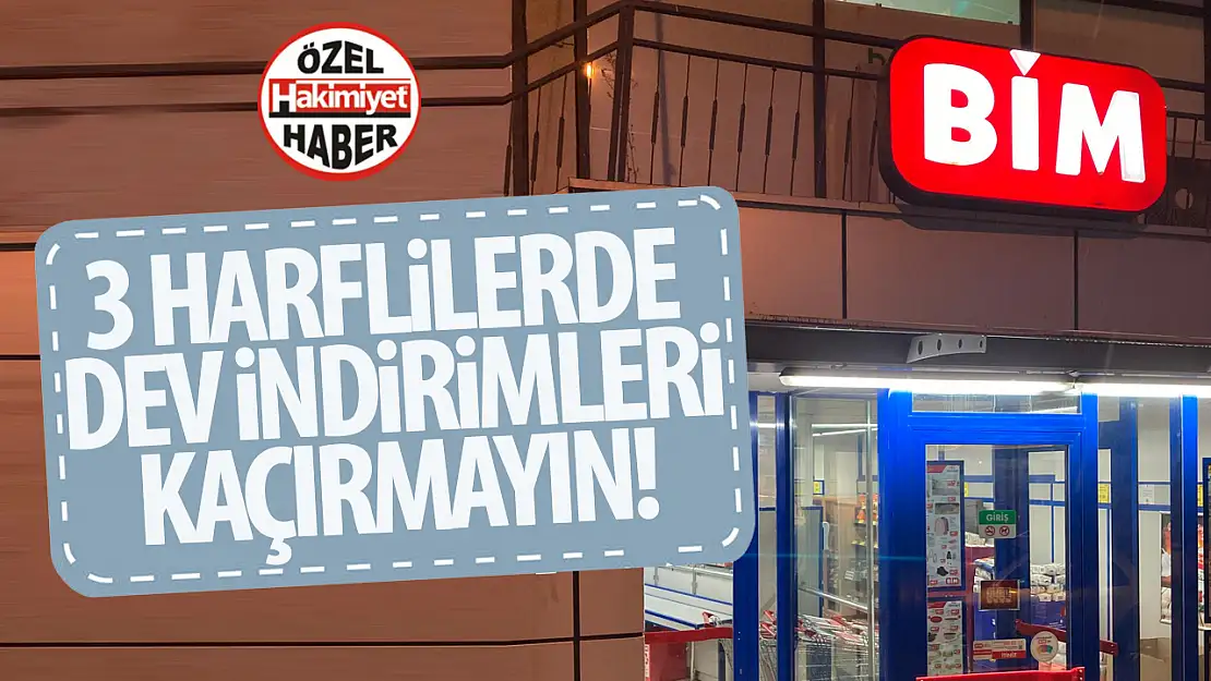 BİM'in 14 Ocak kataloğunu gördünüz mü? Bebek bezinden tereyağına dev indirim!