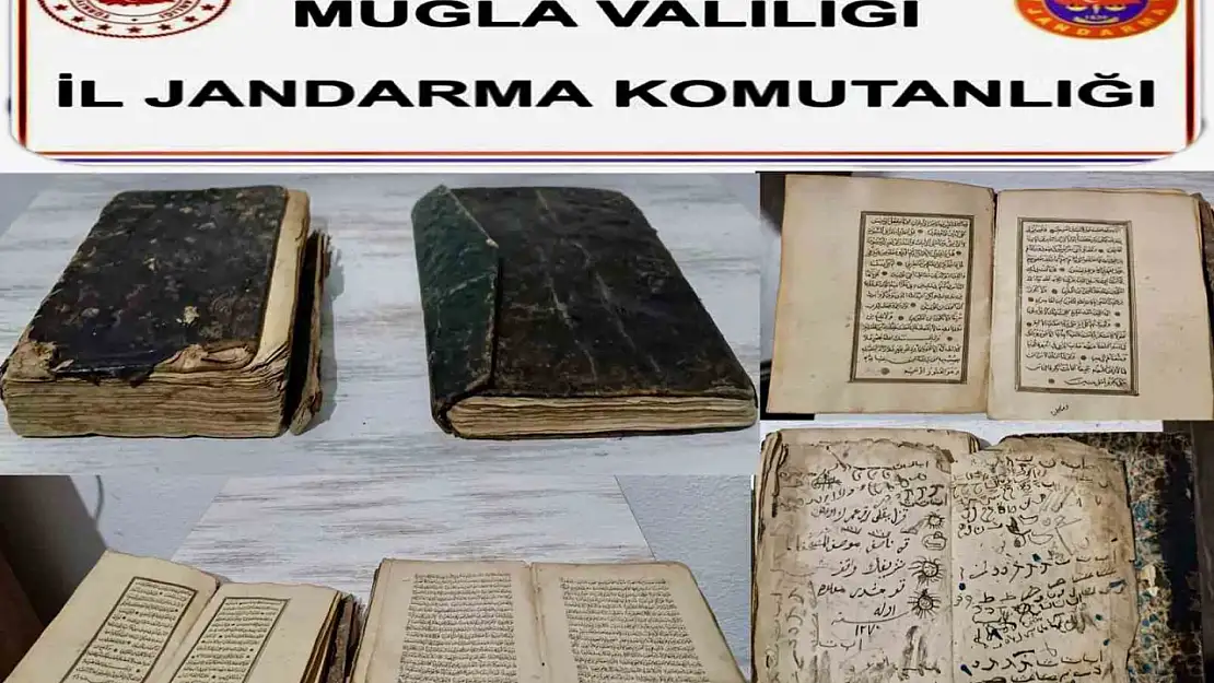 Bin yıllık Kur'an-ı Kerimleri satarken yakalandılar