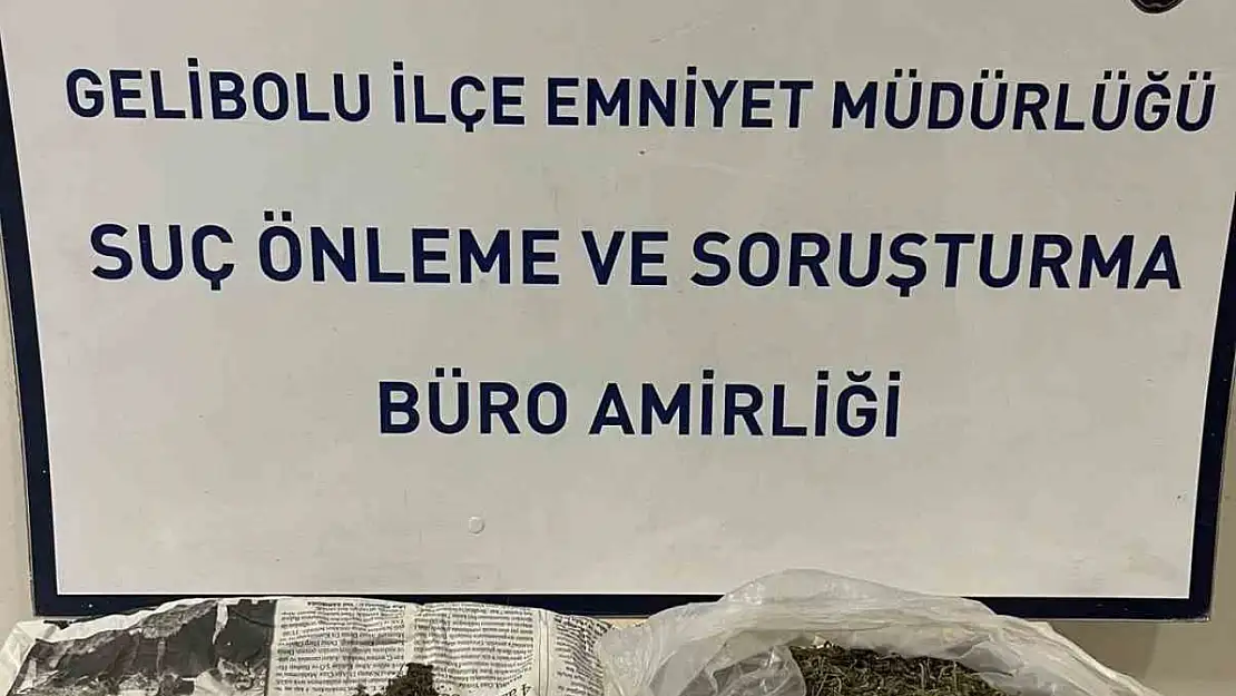 Bir evde 186 gram uyuşturucu madde ele geçirildi