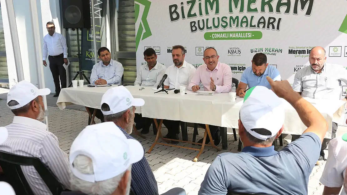 Bizim Meram Buluşmaları 6 mahalle ile başladı