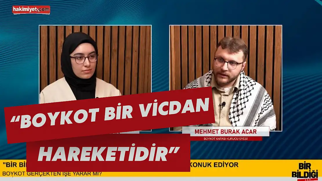'Boykot bir vicdan hareketidir': Mehmet Burak Acar, Boykot Kafası'nın kuruluş hikayesini anlattı