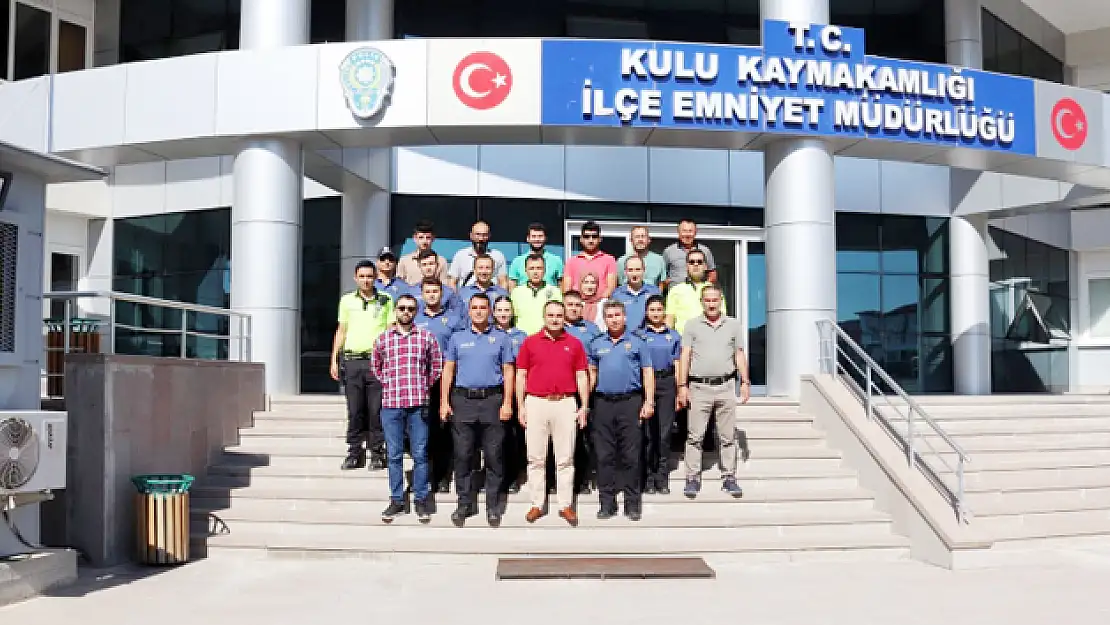 Budan'dan Emniyet Müdürlüğüne veda ziyareti