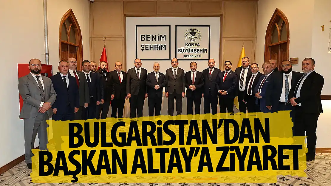 Bulgaristan Müslümanları Başmüftüsü Başkan Altay'ı Ziyaret Etti