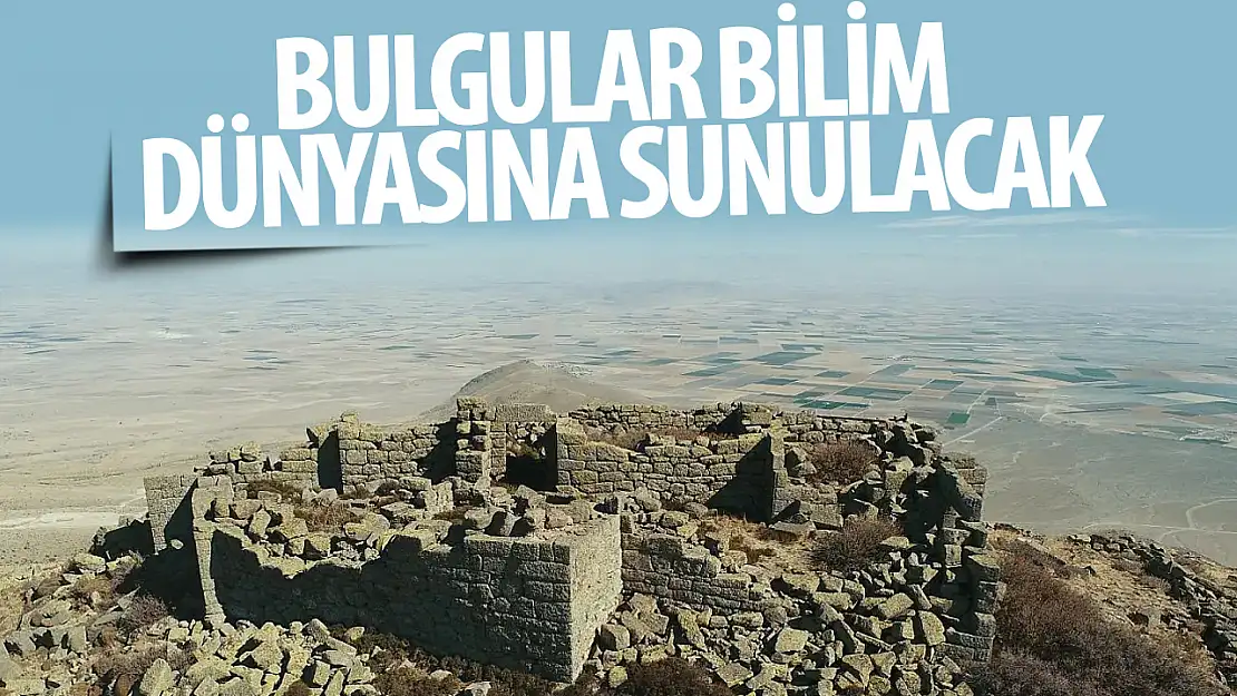 Bulgular bilim dünyasına sunulacak