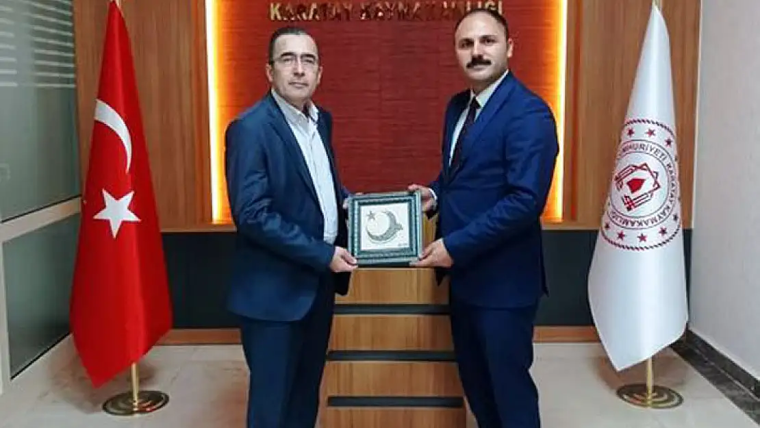 Buzcu'dan Kaymakamlara Hayırlı olsun ziyareti