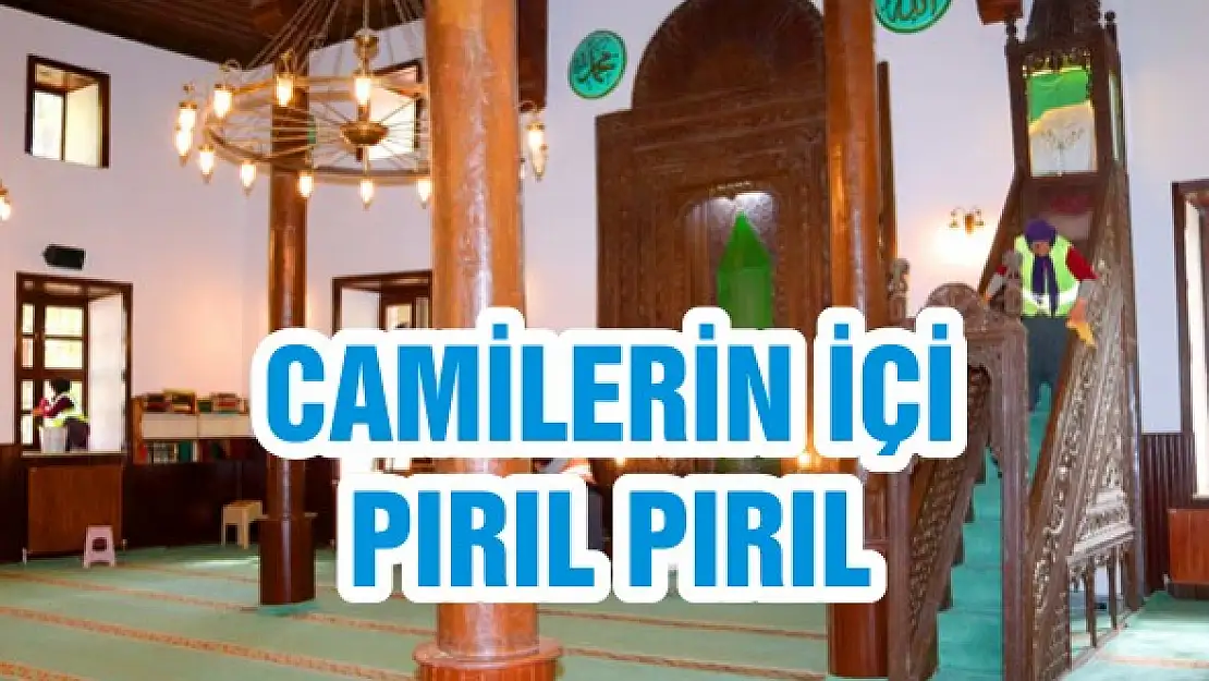 Camilerin içi pırıl pırıl