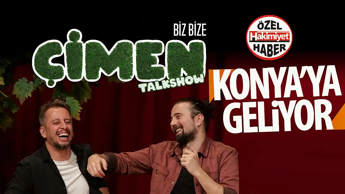 Cem İşçiler ve Fazlı Polat 'Çimen Show – Biz Bize' ile Konya'da!