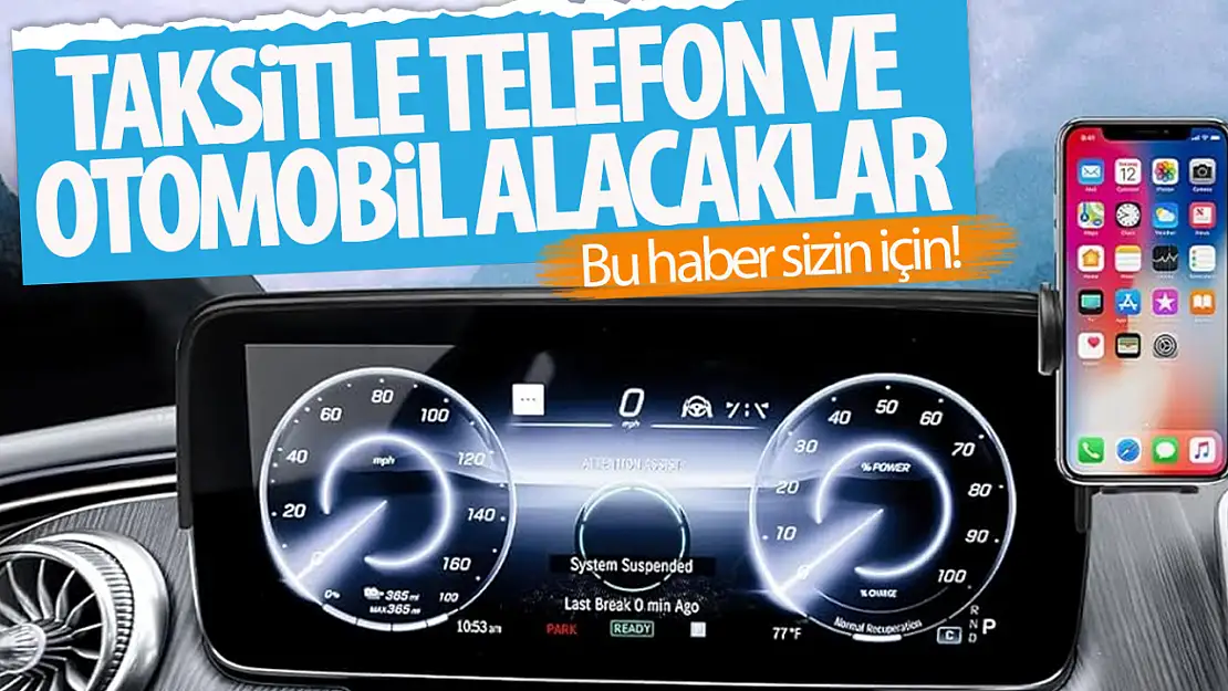 Cep telefonu ve taşıt satışlarında yeni dönem başladı! Taksit sayısı değişti