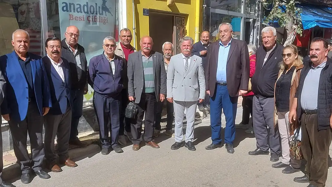 CHP, Hüyük ve Beyşehir'de vatandaşlarla buluştu