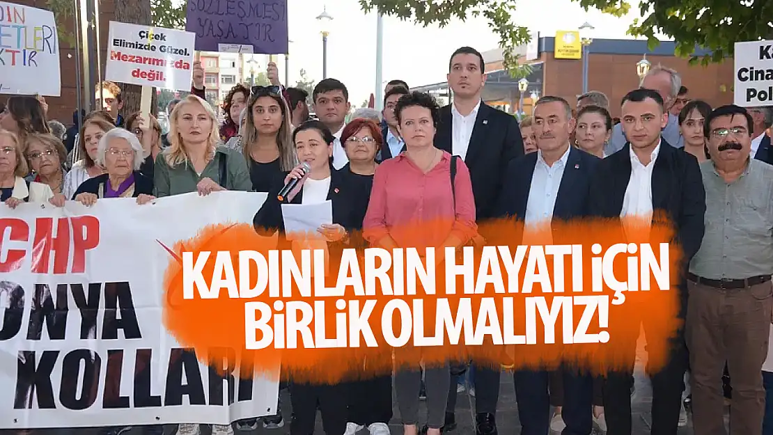 CHP Konya İl Kadın Kolları Başkanı Çaçık: Kadınların hayatlarını korumak için birlik olmalıyız