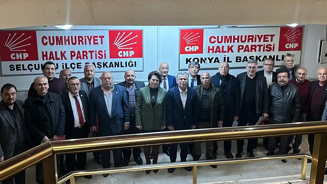 CHP Konya il ve ilçe başkanlarından Özel ve İmamoğlu'na tam destek!