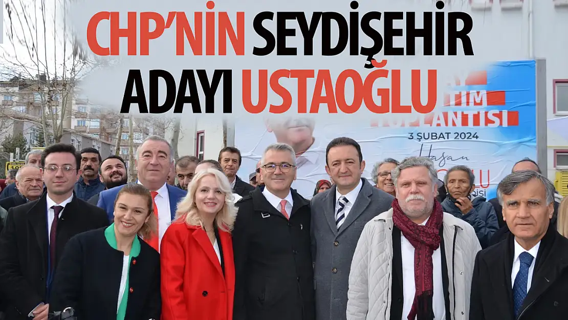 CHP'nin Seydişehir belediye başkan adayı Ustaoğlu oldu!