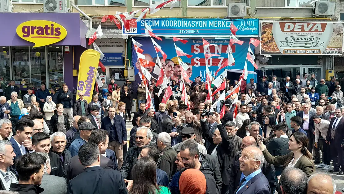 CHP,  Seydişehir'de seçim koordinasyon merkezini açtı