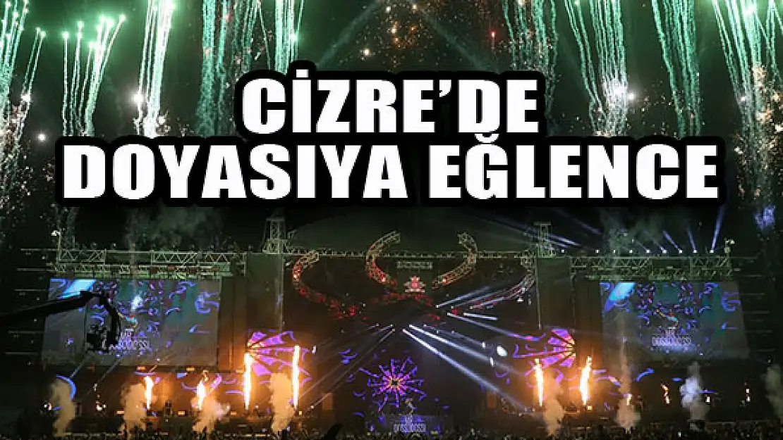 Cizre'de doyasıya eğlence...