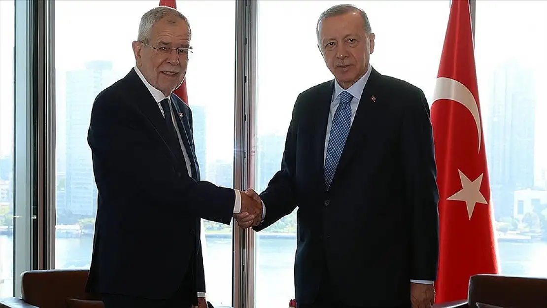 Cumhurbaşkanı Erdoğan, Avusturya Cumhurbaşkanı Van der Bellen ile bir araya geldi