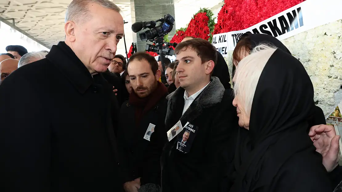 Cumhurbaşkanı Erdoğan Baykal ailesine taziyede bulundu