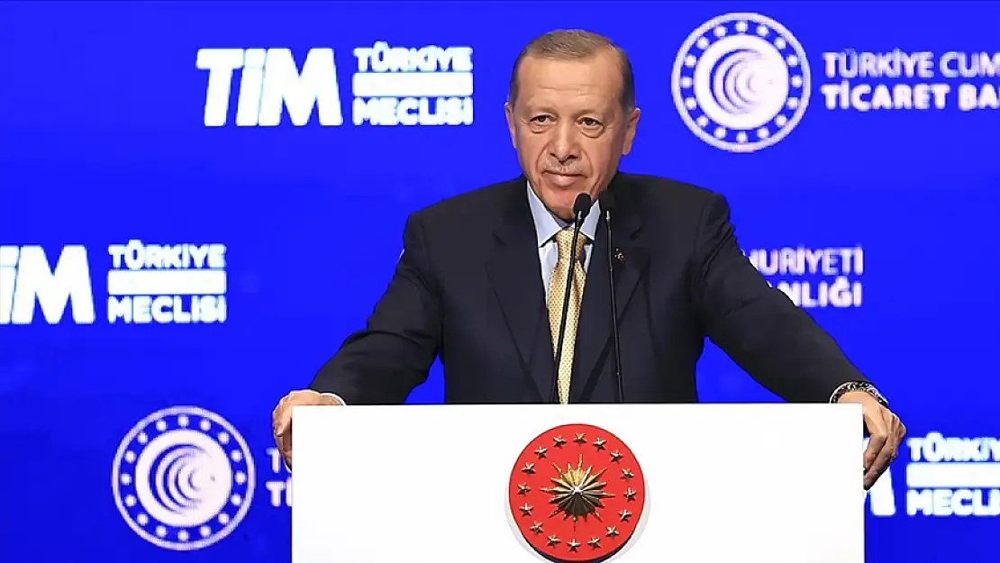 Cumhurbaşkanı Erdoğan şhracat rakamlarını açıkladı