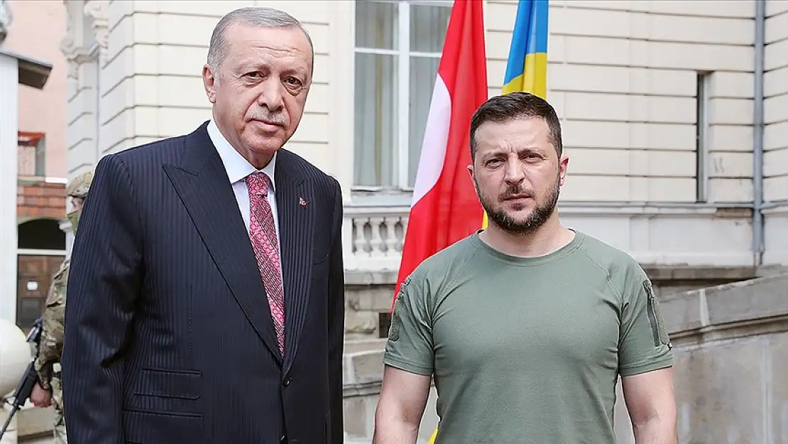 Cumhurbaşkanı Erdoğan, Zelenskiy ile bir araya geldi