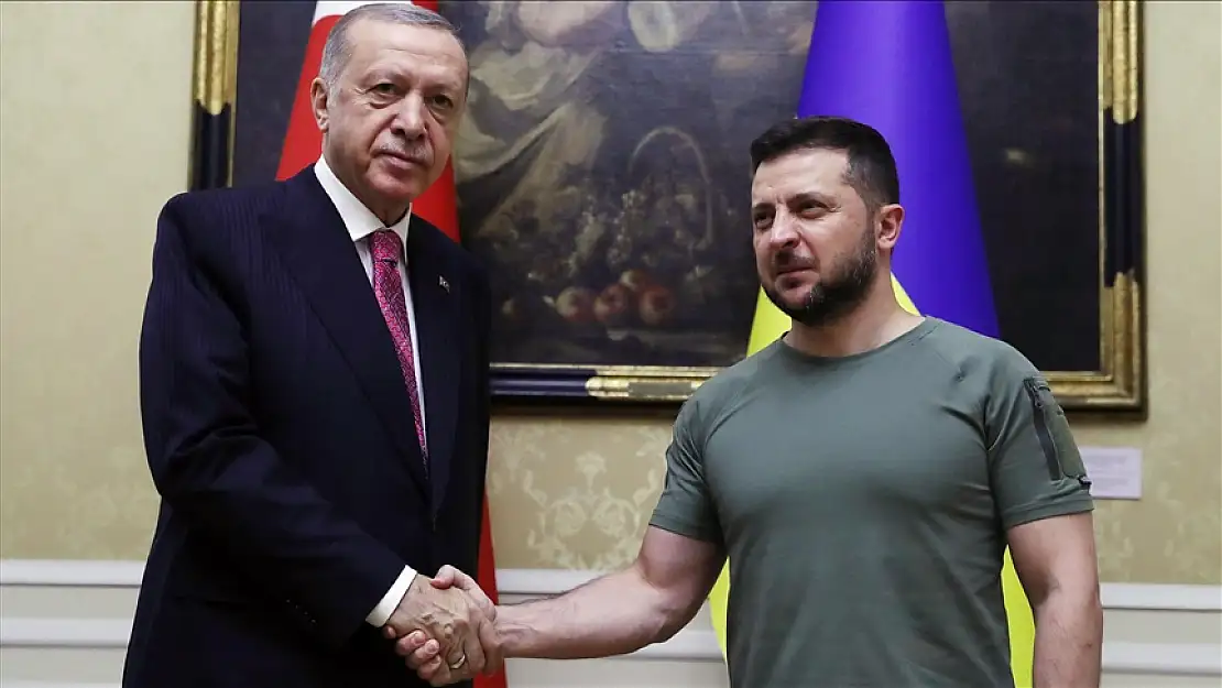 Cumhurbaşkanı Erdoğan Zelenskiy ile görüştü