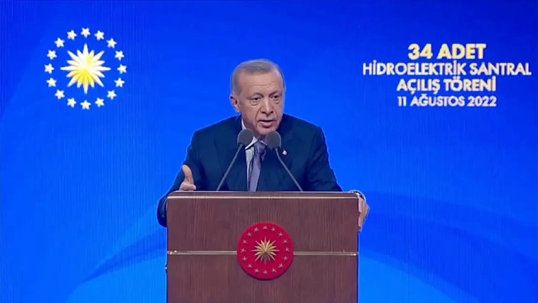 Erdoğan açıkladı: Dev proje hizmete giriyor