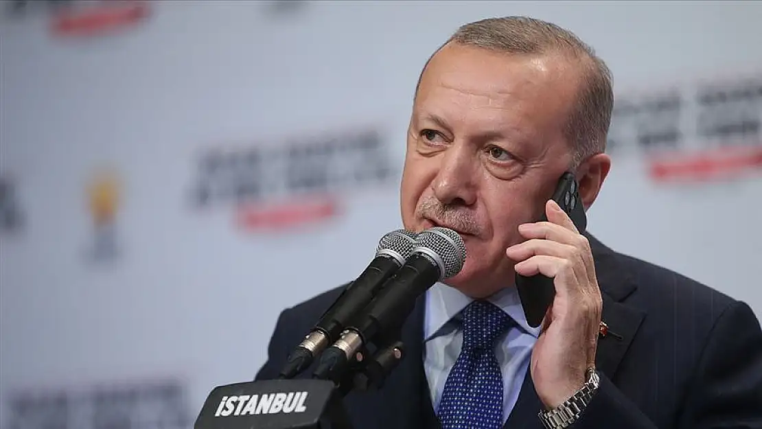 Cumhurbaşkanı Erdoğan'dan taziye telefonu