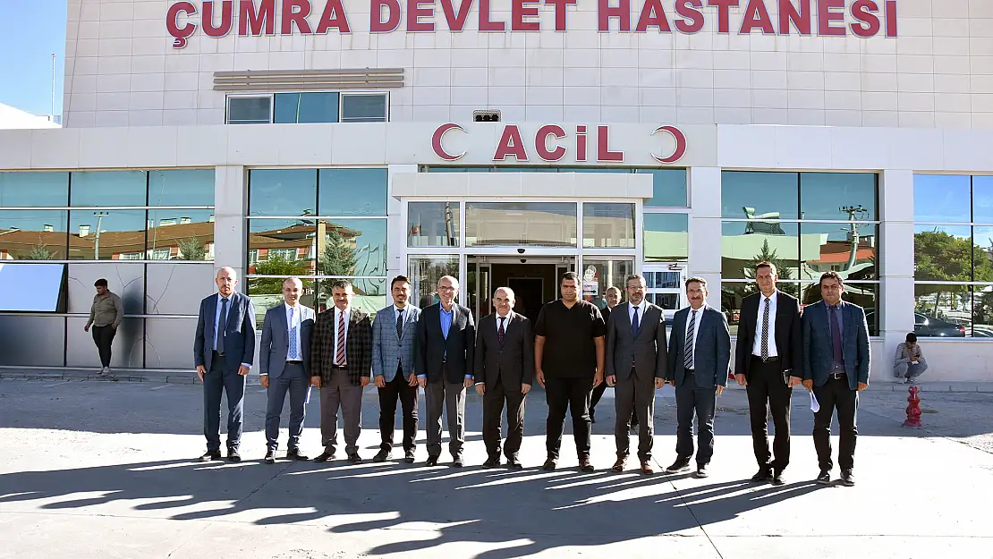 Çumra Devlet Hastanesi acil servisi yeniiendi