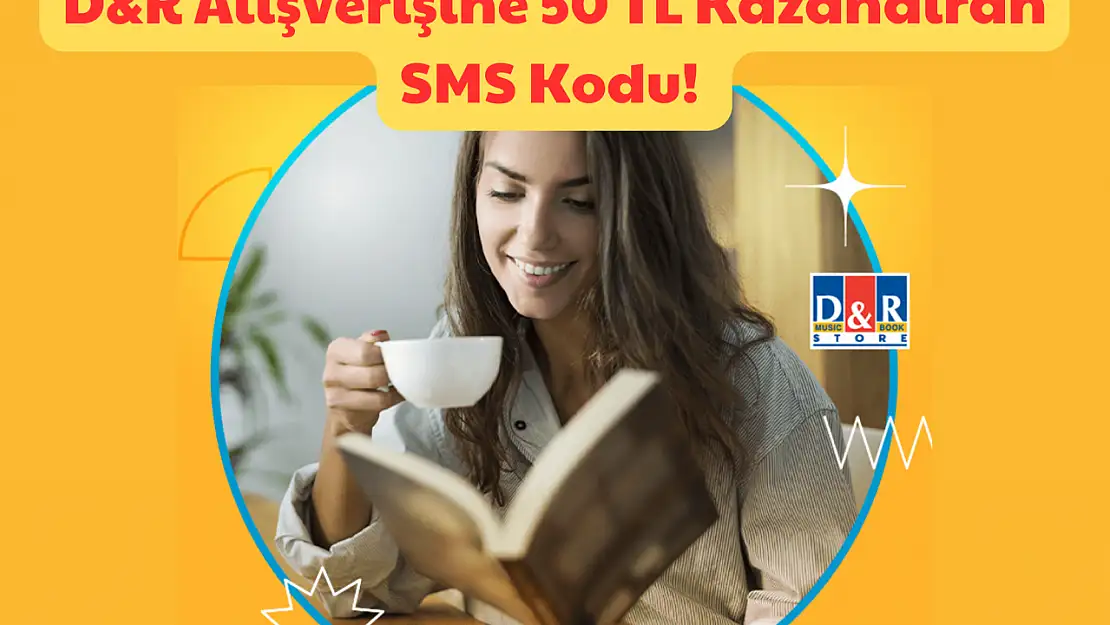 D&R Alışverişine 50 TL Kazandıran SMS Kodu: Hemen Alabilirsiniz!