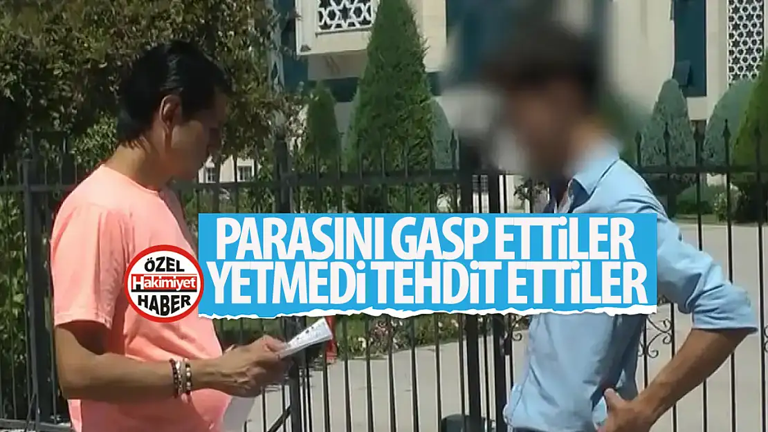 Darp edilen Konyalı gence videolu tehdit: Satırla saldırdılar, parasını gasp ettiler, yetmedi tehdit ettiler!