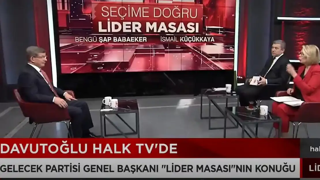 Davutoğlu'ndan dikkat çeken Hakan Fidan ve İbrahim Kalın çıkışı