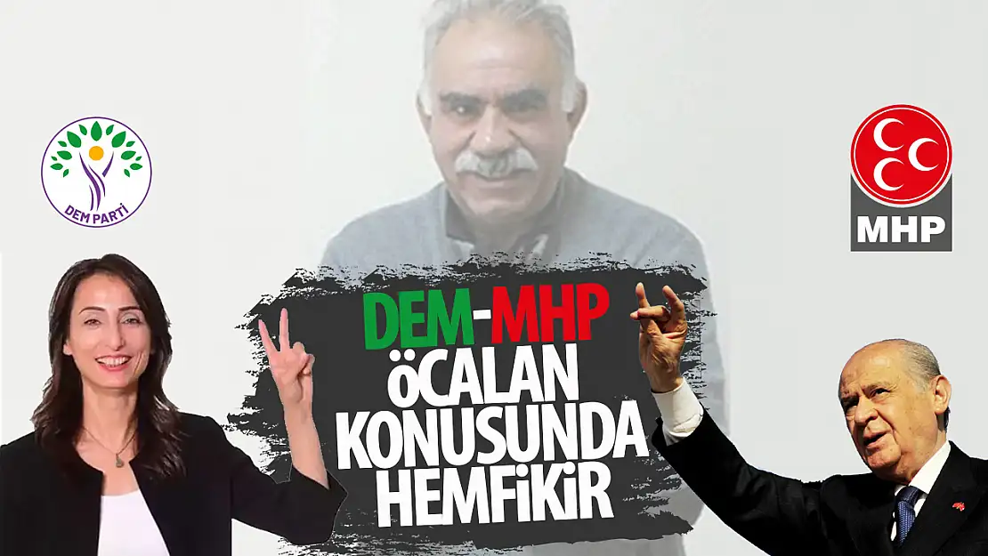 DEM Parti'den Bahçeli'nin Öcalan Çağrısına Yanıt!