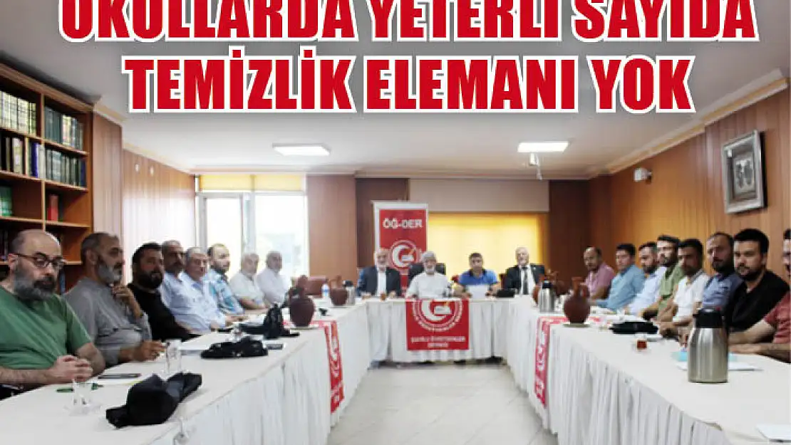 Demir: Okullarda Yeterli Sayıda Temizlik Elemanı Yok