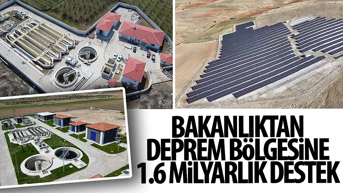 Deprem bölgesine 6 ayda 1 milyar 600 milyon lira destek