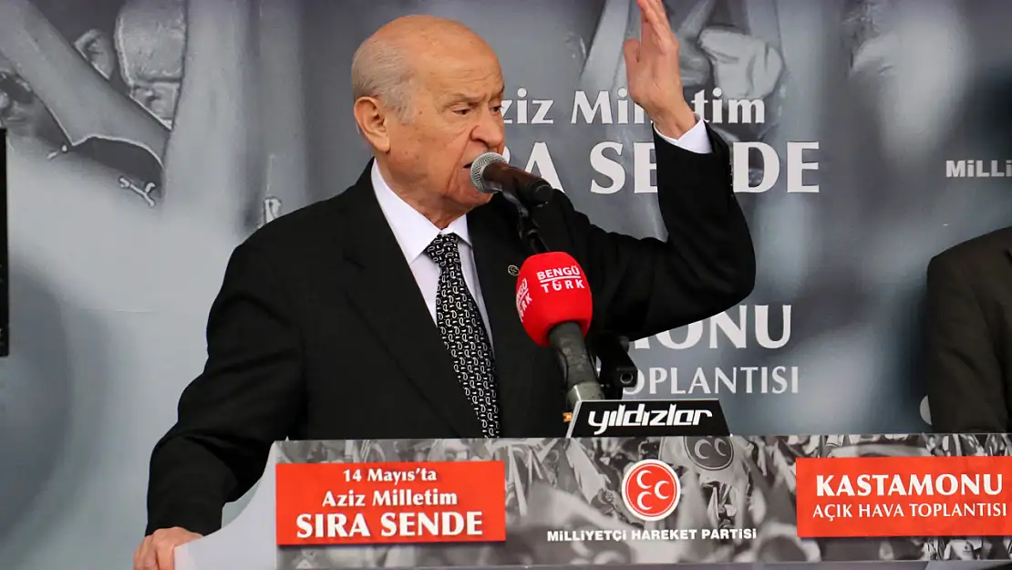 Devlet Bahçeli: 'Dünkü bozgunculuk bugün de vardır'