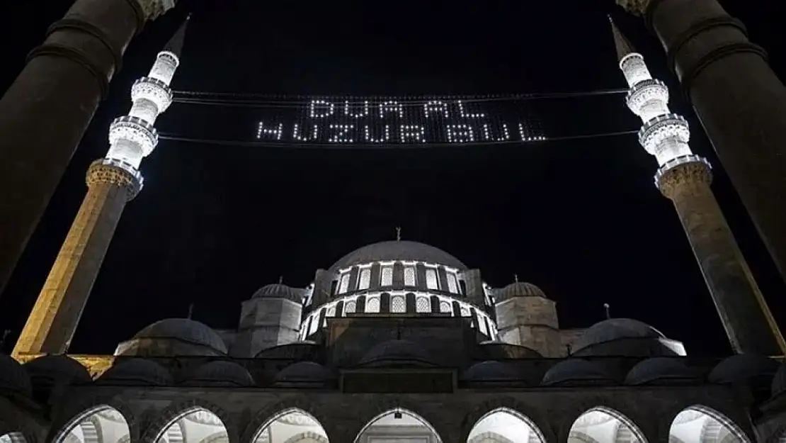 Diyanet İşleri Başkanı Ali Erbaş'tan Kadir Gecesi mesajı: