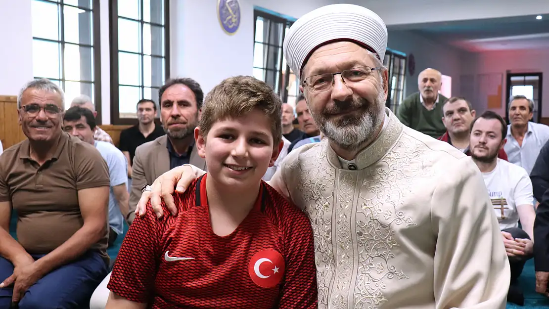 Diyanet İşleri Başkanı Ali Erbaş, İtalya'daki gurbetçilerle buluştu