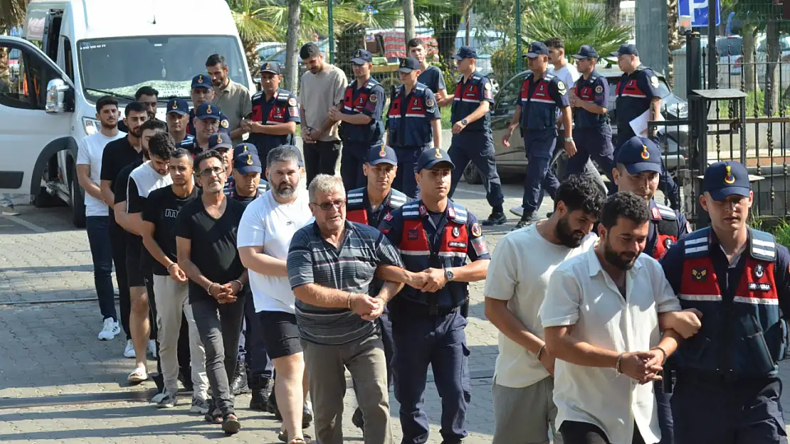 Dolandırıcılık operasyonunda 38 şüpheli yakalandı