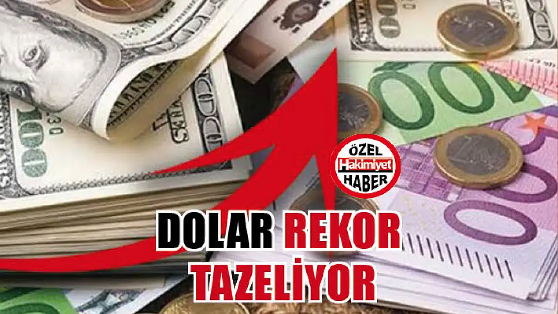 Dolar rekor tazeliyor