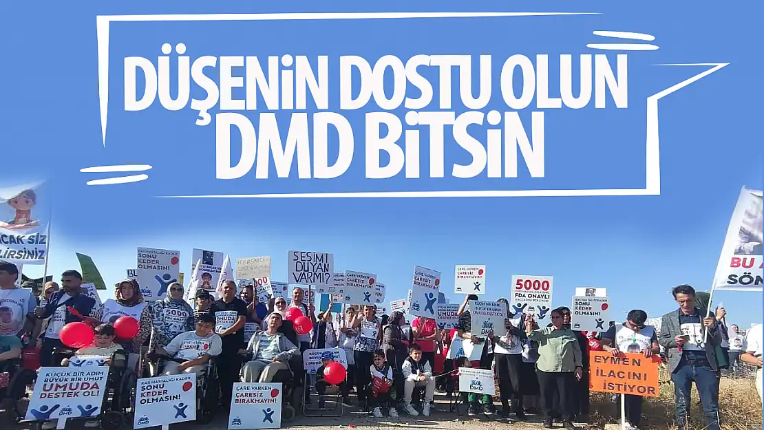 Duchenne Kas Hastalığı İle Mücadele Derneği' nden çağrı: 'Düşenin dostu olun, DMD bitsin'