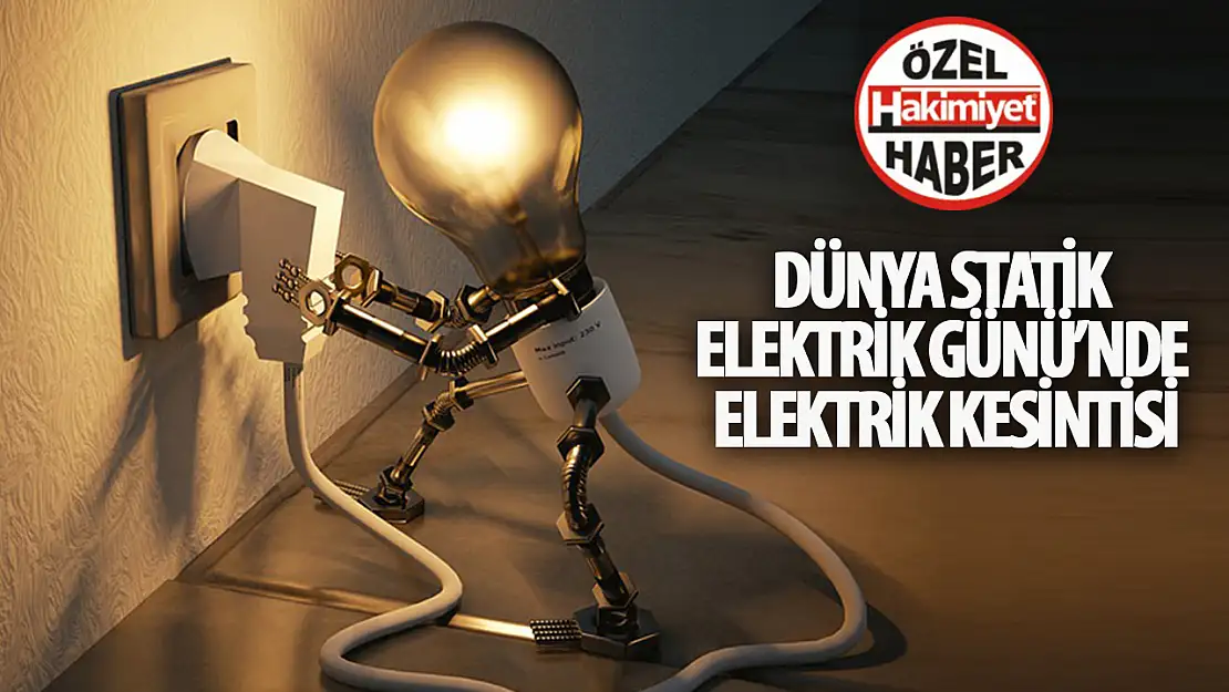 Dünya Statik Elektrik Günü'nde Ereğli'de Elektrik Kesintisi