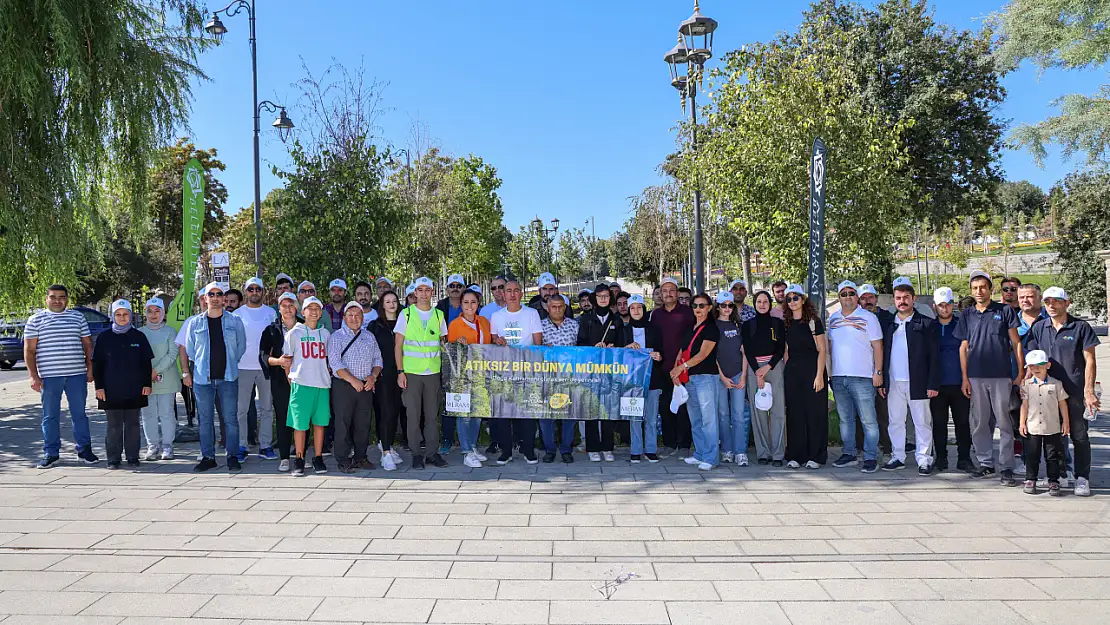 Dünya temizlik gününde Meram'da anlamlı etkinlik