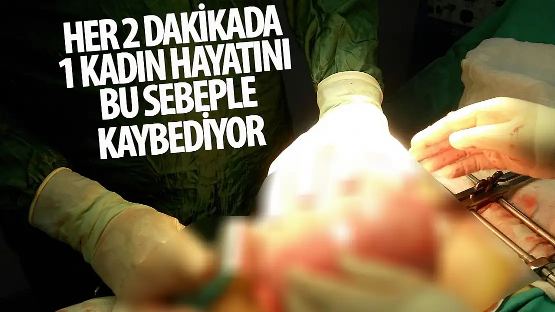 Dünyada her 2 dakikada 1 kadın hayatını bu sebeple kaybediyor !