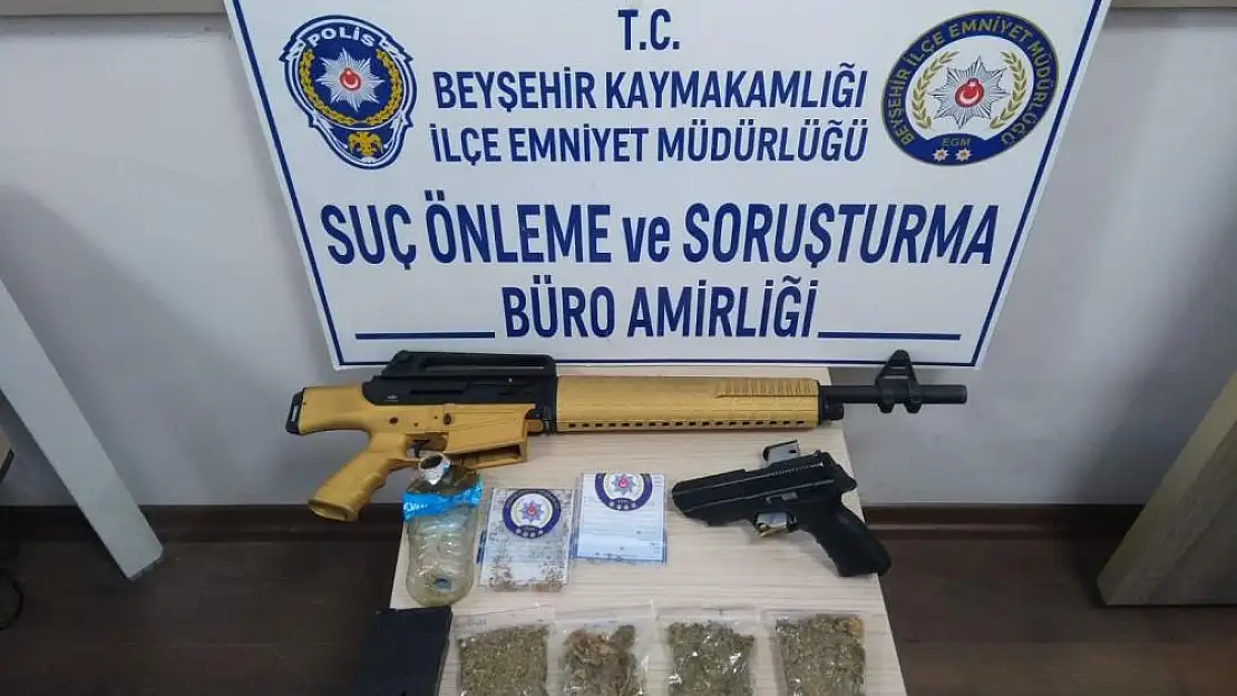 Durdurulan araçtan uyuşturucu çıktı, 1 kişi tutuklandı