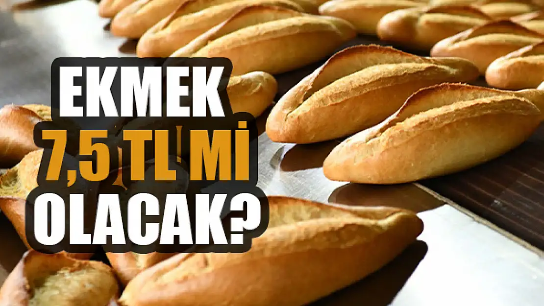 Ekmek 7,5 TL mi olacak?