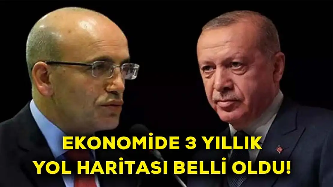 Ekonomide 3 yıllık yol haritası belli oldu!