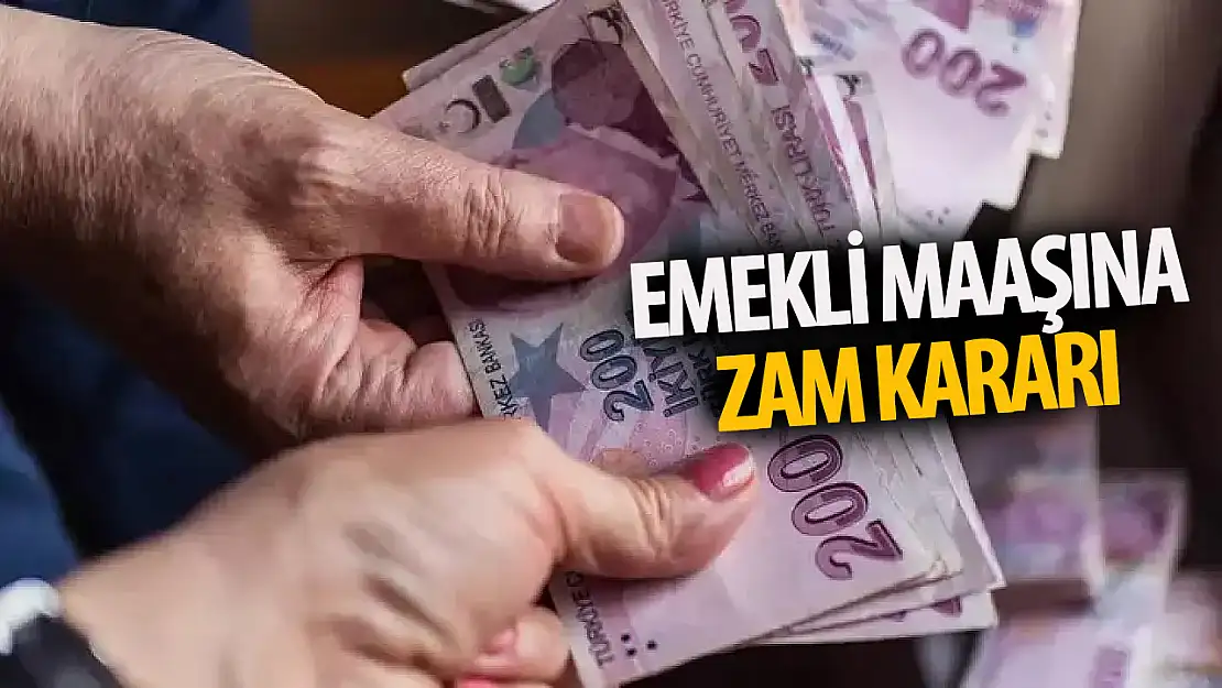 Emekli maaşına zam kararı: Yeni düzenleme yolda