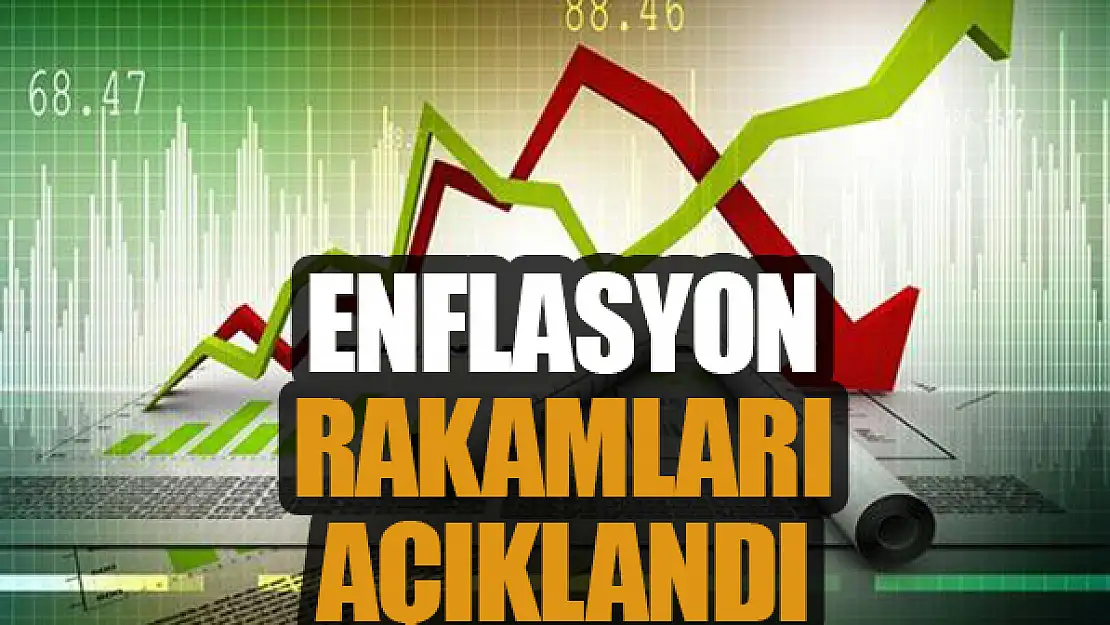 Enflasyon rakamları açıklandı