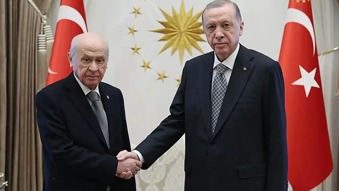 Erdoğan, Bahçeli'yi kabul etti